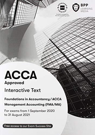 FIA Foundations In Management Accounting FMA (ACCA F2) - Interactive Text - Thryft