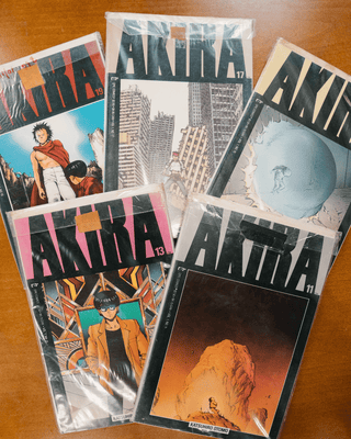 Akira Comic Series Issues 11-20