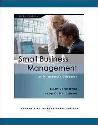 Small Business Management - An Entrepreneur's Guidebook - Thryft