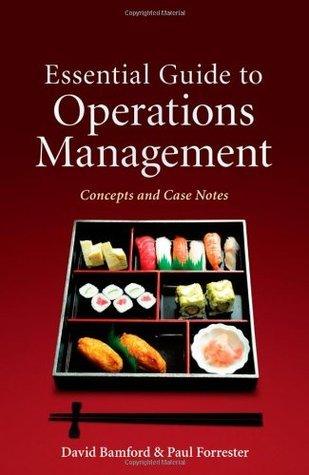 Essential Guide to Operations Management : Concepts and Case Notes - Thryft