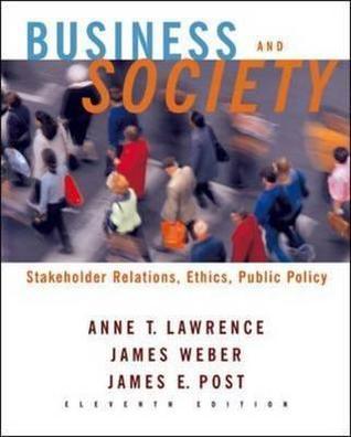 Business and Society : Stakeholders, Ethics, Public Policy - Thryft