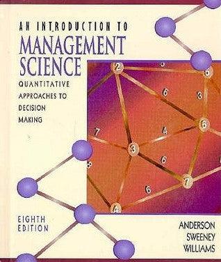 Introduction to Management Science: A Quantitative Approach to Decision Making - Thryft