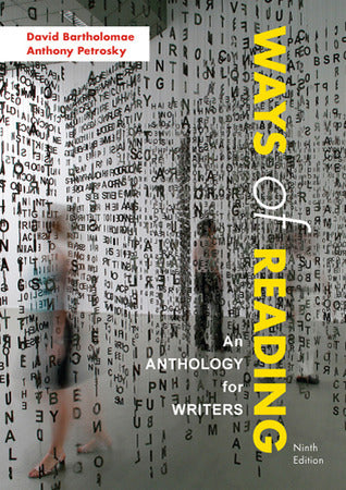 Ways of Reading: An Anthology for Writers