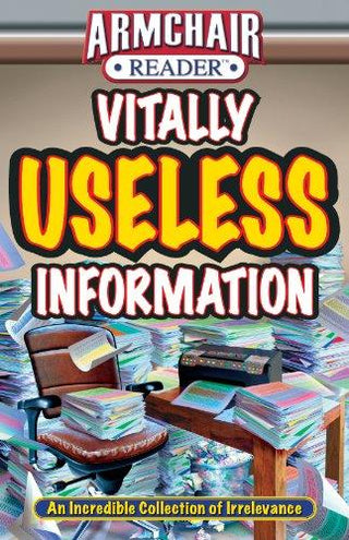 Armchair Reader Vitally Useless Information - Thryft