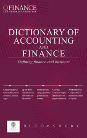 The Dictionary of Accounting and Finance
