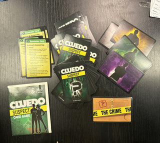 Cluedo Suspect Card Game