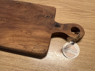 Wooden Cheese Board with Handle