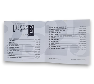 25 Of The Greatest Love Songs Volume 2