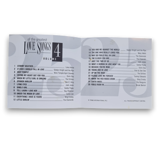 25 Of The Greatest Love Songs - Volume 4