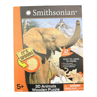 3D Animals Wooden Puzzle