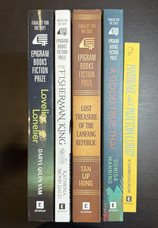 Bundle of 5 Epigram Fiction Books