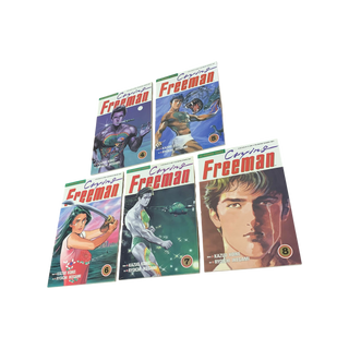 Crying Freeman Comic Bundle: Issues 1 to 8 (Mature Content)