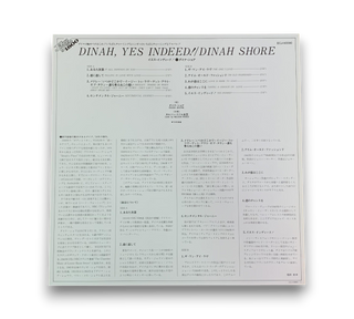 Dinah, Yes Indeed!