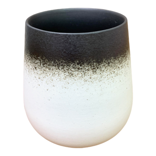 Black and White Gradient Ceramic Mug