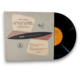 Sonata In A Major For Violin And Piano