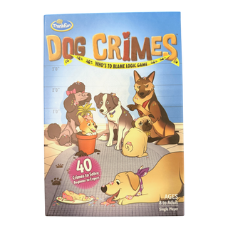 Dog Crimes Who's to Blame Logic Game