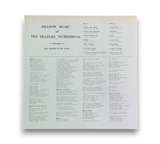 Shadow Music Of The Beatles' Numbers (14) *Karaoke*