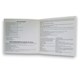 All My Best / The Language Of Jesus Is Love