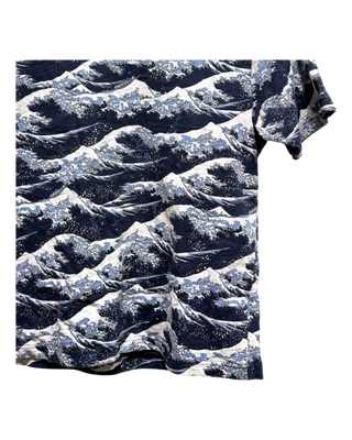 Uniqlo X Hokusai Blue