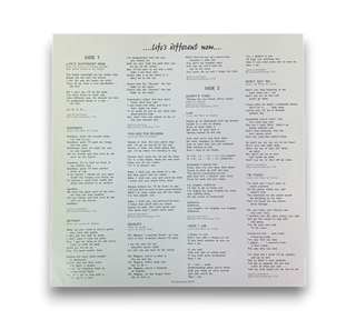 Life's Different Now