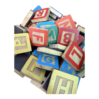 Magnetic Alphabet Blocks