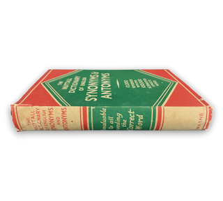 The Nuttall Dictionary of English Synonyms and Antonyms