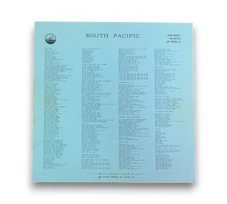 South Pacific = 南太平洋