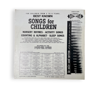 Best Known Songs For Children