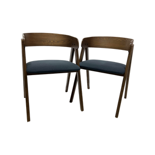 Mid-Century Modern Dining Chairs (Set of 2)