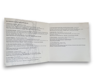 An Antonio Carlos Jobim Songbook