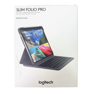 Slim Folio Pro Case with Integrated Bluetooth Keyboard for iPad Pro 11-inch