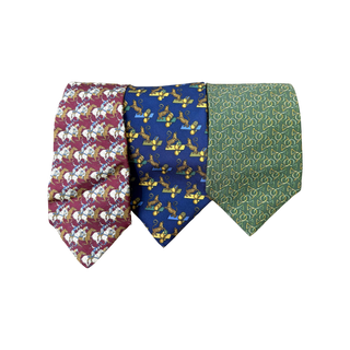 Set of Salvatore Ferragamo Silk Ties