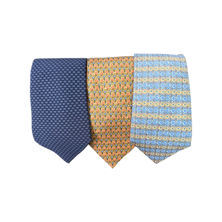 Set of Etro and Hèrmes Ties