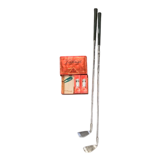 Golf club set, including Louisville golf clubs and Titleist PTS golf balls