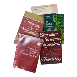 Bundle of Vintage Anthropology Books