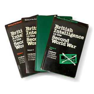 A Collection of British Intelligence in the Second World War Volumes: 1 to 3