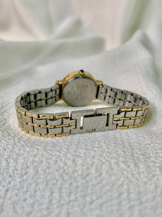 Alba Urban Quartz Gold Round Two-tone Bracelet Watch