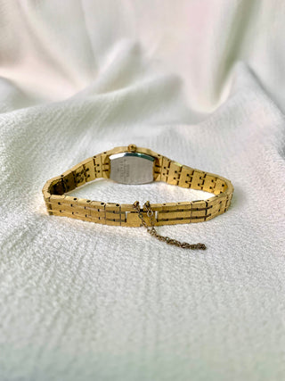 Citizen Quartz Gold-Tone Tonneau Bracelet Watch