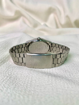 Seiko Quartz Silver-Tone Round Bracelet Watch