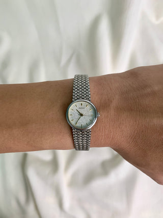 Seiko Quartz Silver-Tone Round Bracelet Watch