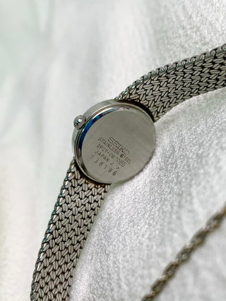 Seiko Quartz Silver-Tone Round Bracelet Watch