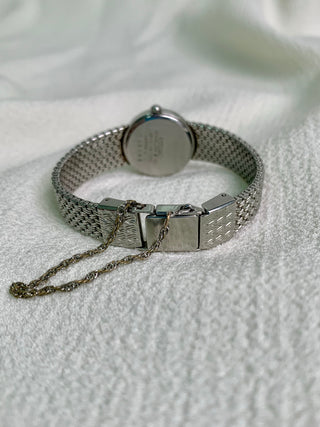 Seiko Quartz Silver-Tone Round Bracelet Watch