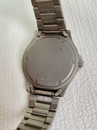 Alba Epsilon Quartz Silver-Tone Round Bracelet Watch