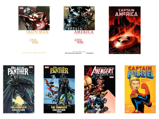Bundle of 7 Marvel Graphic Novels