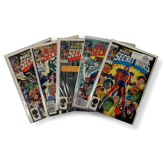 A Collection of Marvel Super Heroes Secret Wars Comics: #2 to #6