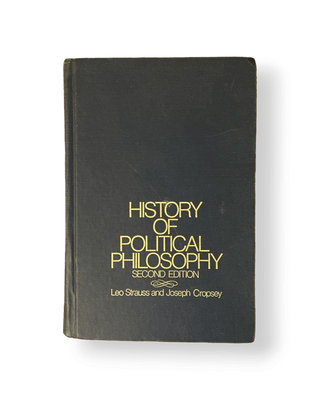History of Political Philosophy - Thryft