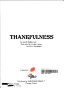 Thankfulness