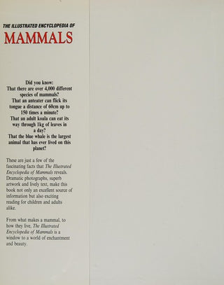 The Illustrated Encyclopedia of Mammals