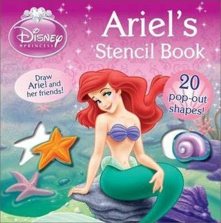 Disney Ariel's Stencil Book - Thryft