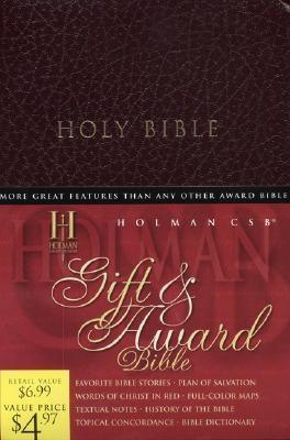 Holman Christian Standard Bible & Award : Burgundy - Thryft